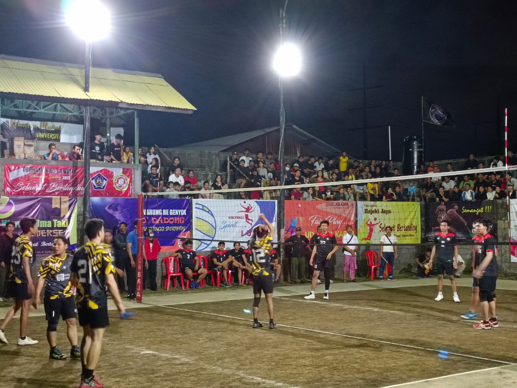 Porsenides Dalung, Pertandingan Bola Voli Br. Untal-Untal Vs Br. Pendem Ft Celuk